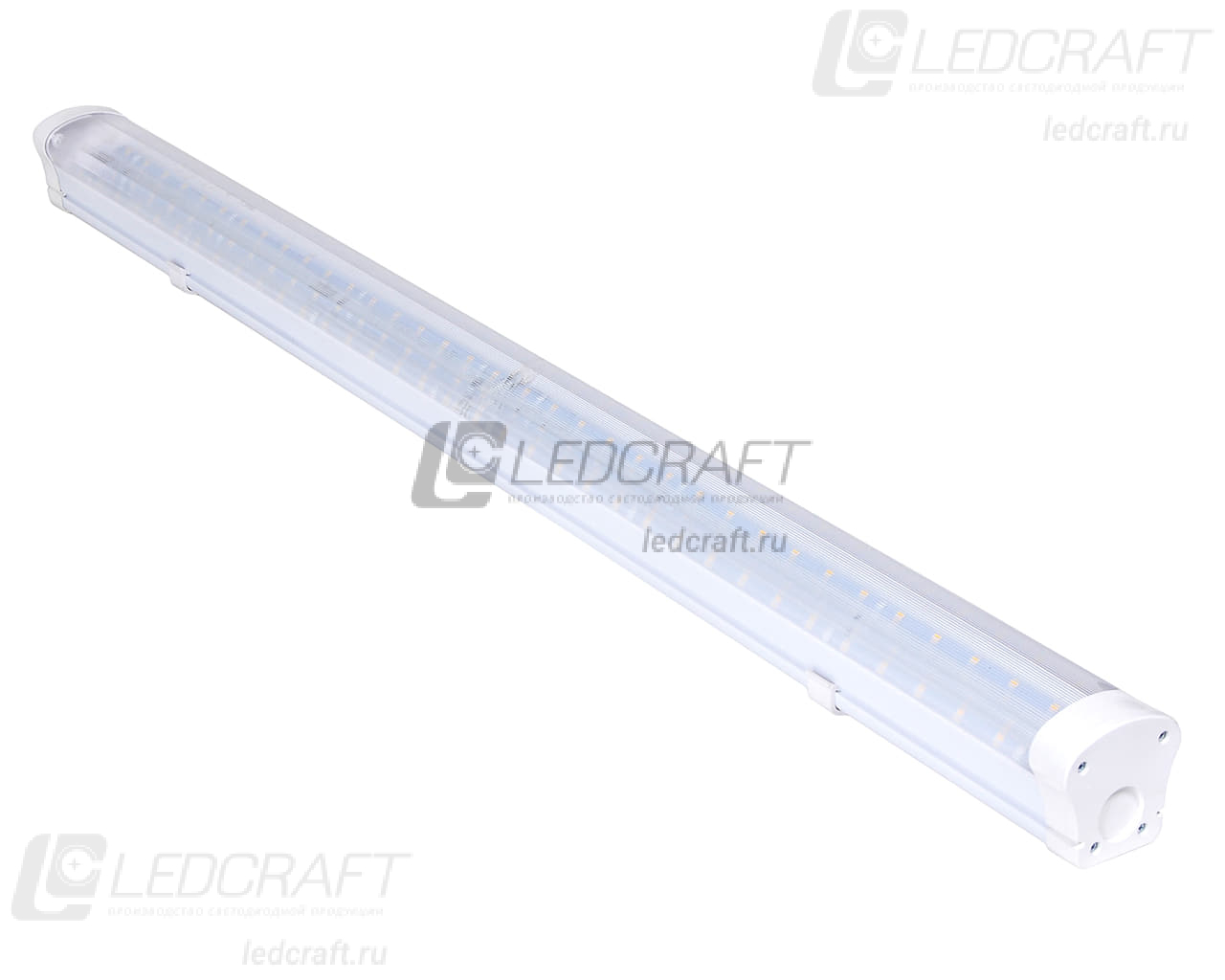 Накладной светильник LC-LSIP-60 1150x76x76 мм IP65 Холодный белый Прозрачный - фото 4
