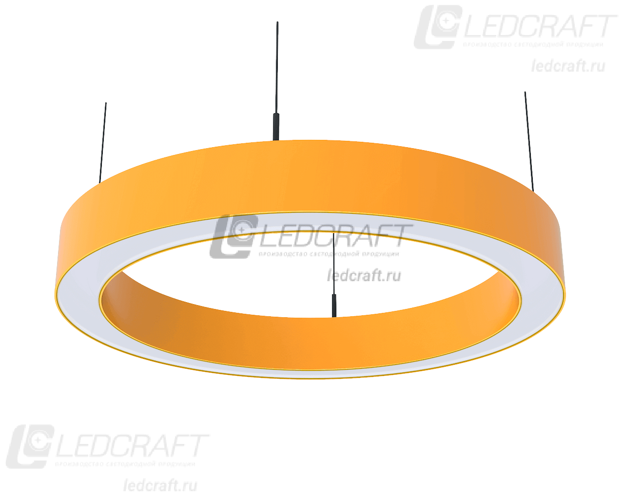 Светодиодный светильник кольцо LC-LP-5050R 31 Вт 600 мм 6000К Опал - фото 5