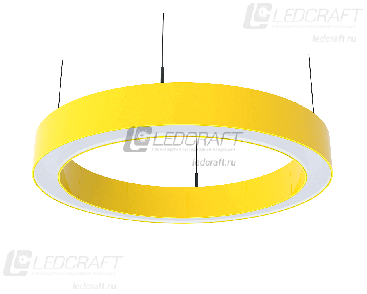 Светодиодный светильник кольцо LC-LP-5050R 31 Вт 600 мм 3000К Опал - фото 3