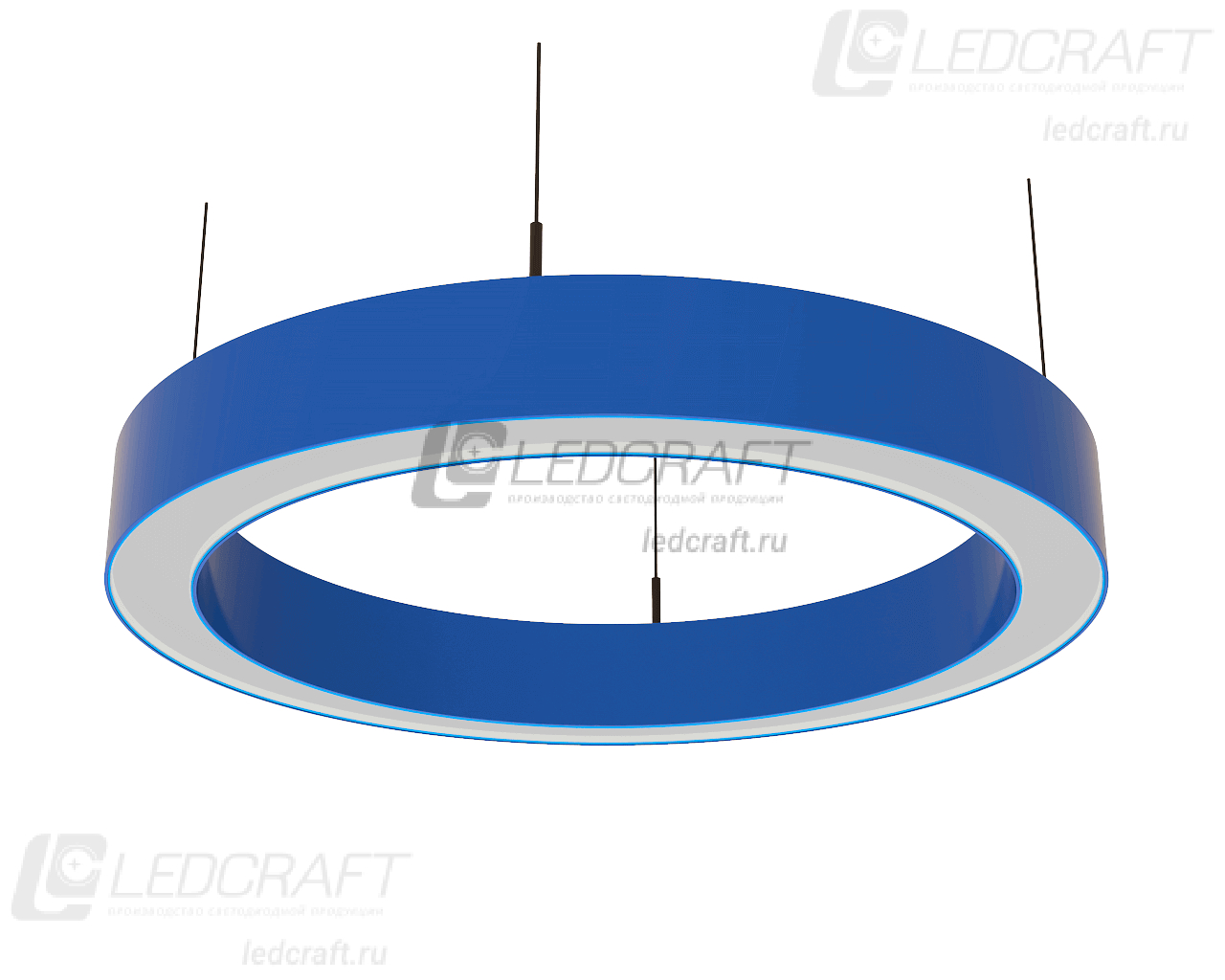Светодиодный светильник кольцо LC-LP-5050R 62 Вт 600 мм 6000К Опал - фото 7
