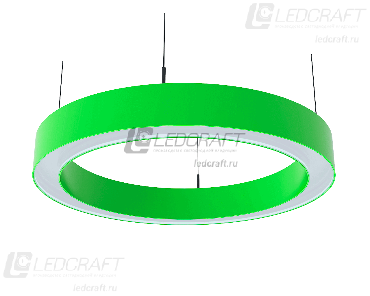 Светодиодный светильник кольцо LC-LP-5050R 62 Вт 600 мм 6000К Опал - фото 8